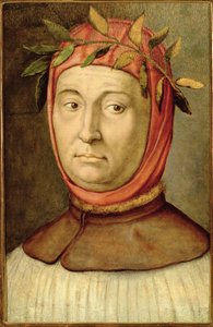 Portræt af en Petrarke ved navn Francesco Petrarca (1304-74)